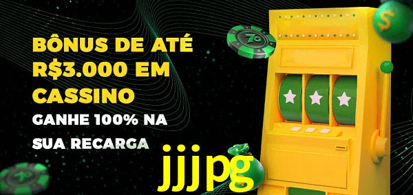 jjjpg melhor bônus de depósito